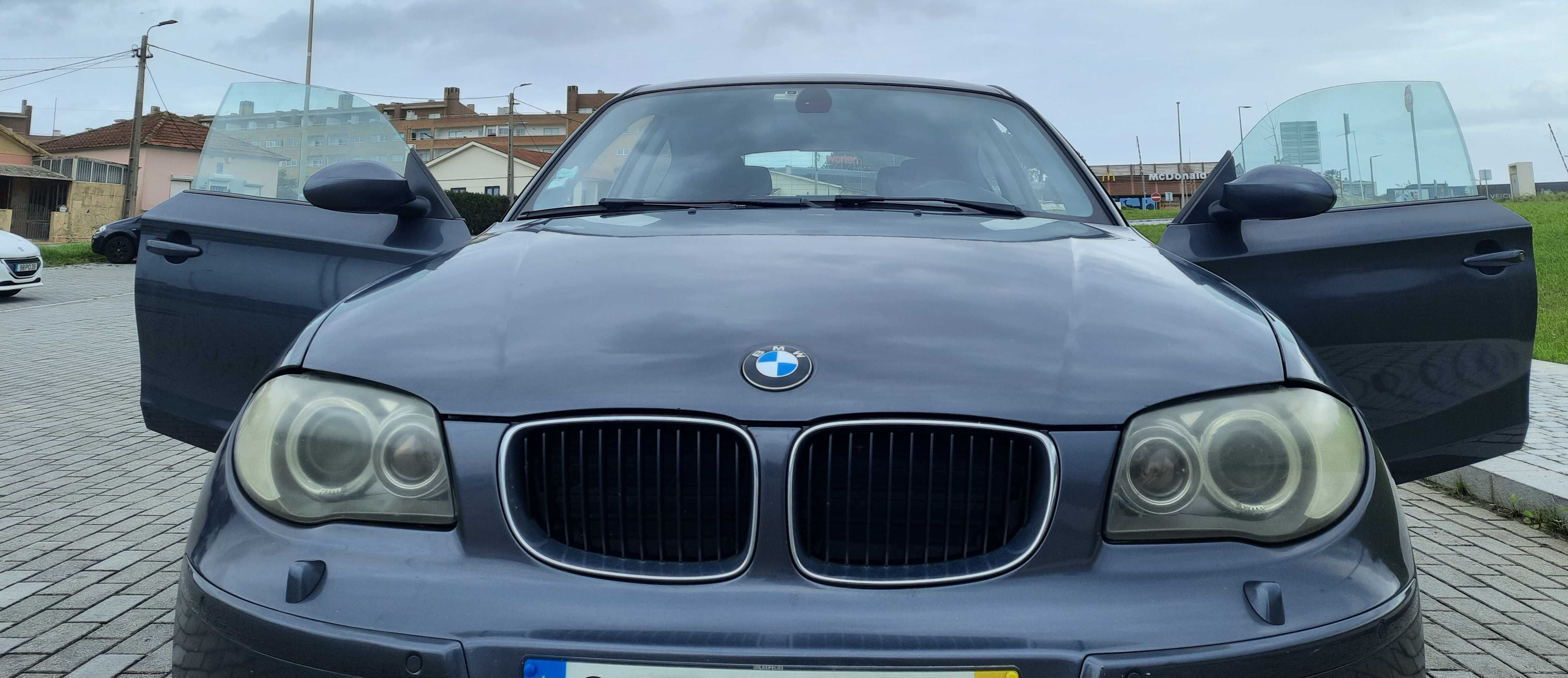 BMW Série 1 120d 177cv – Diesel, Teto Abrir, GPS, Bom Estado
