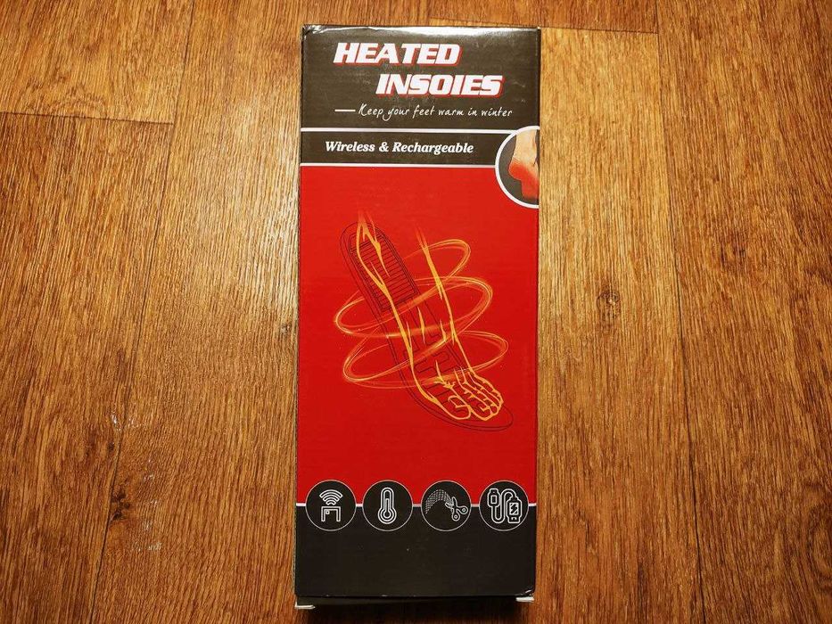 Стельки с подогревом беспроводные 2000 mAh, на пульте M( 39-42)