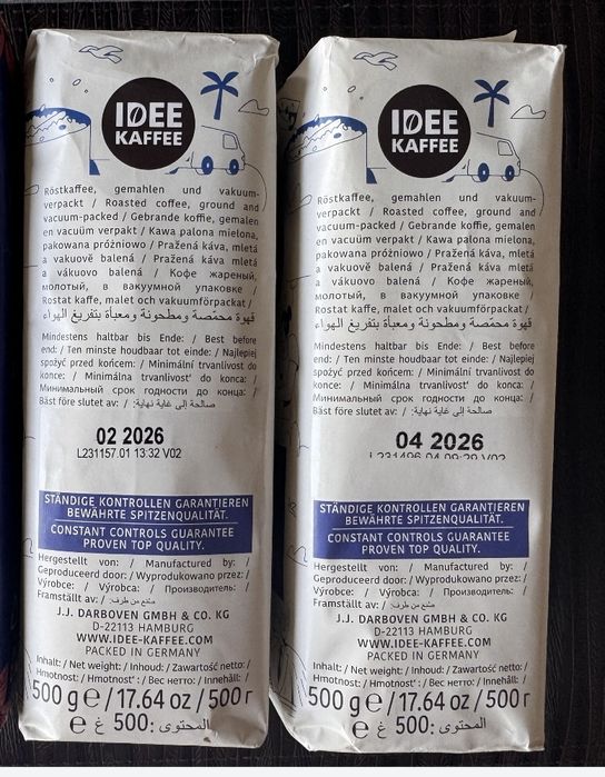 2x kawa mielona 500g
