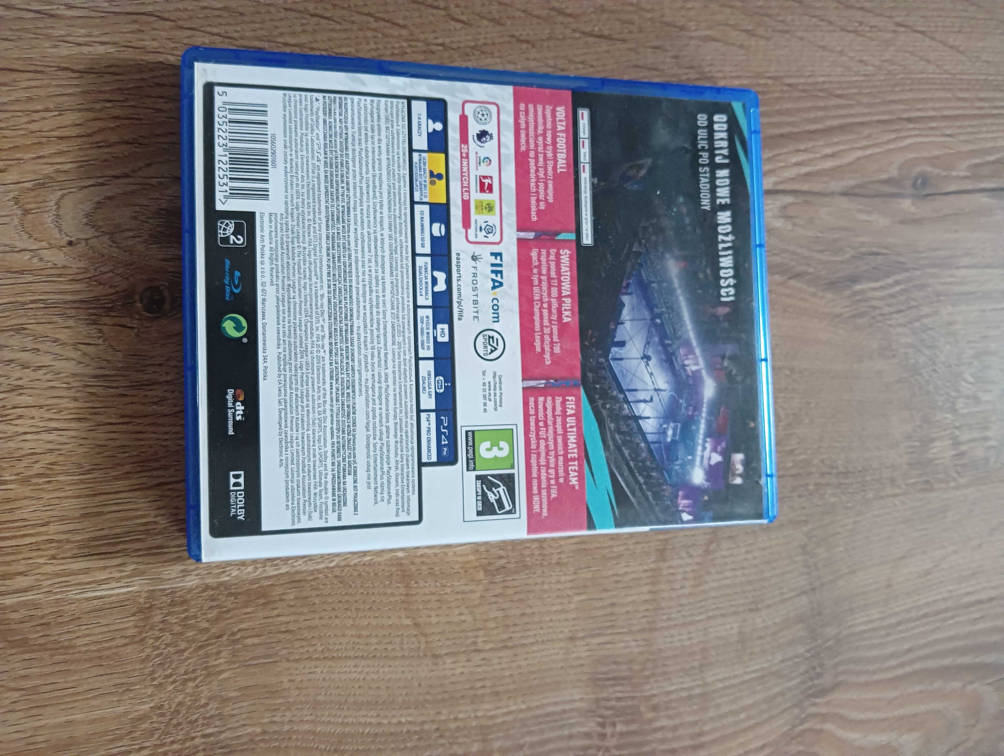 3 gry na PS4 FIFA 18 FIFA 20 i FIFA 21