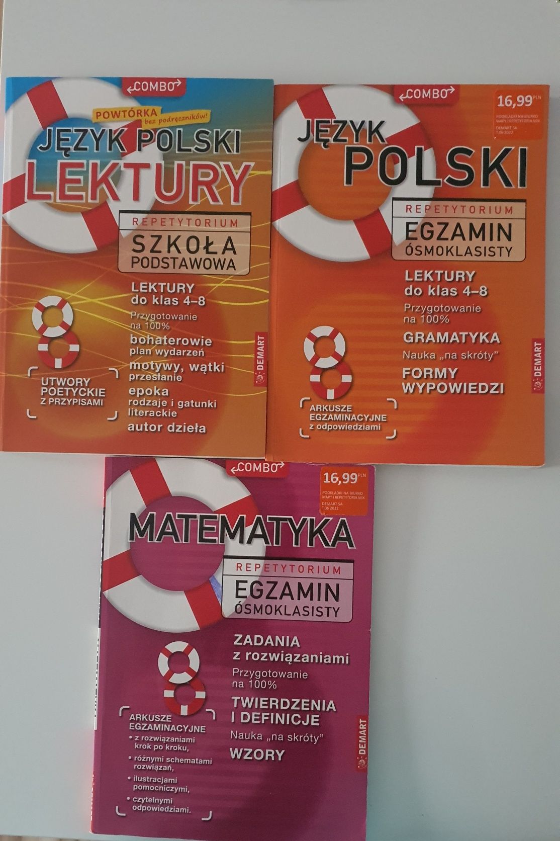 Repetytorium ósmoklasisty - j.polski i matematyka