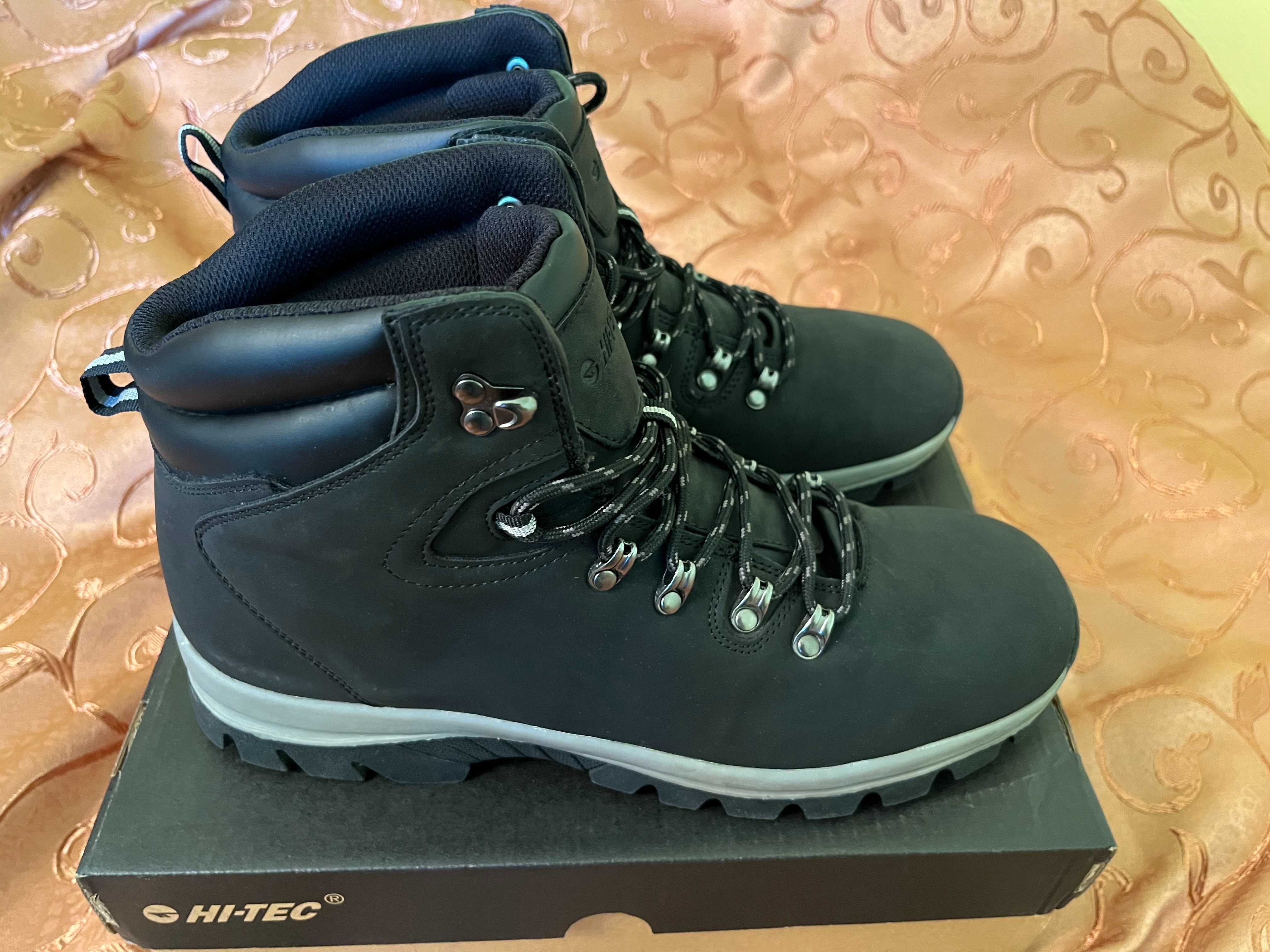 Buty Hi-Tec Norrido Mid Black, rozmiar 45 – jak nowe!