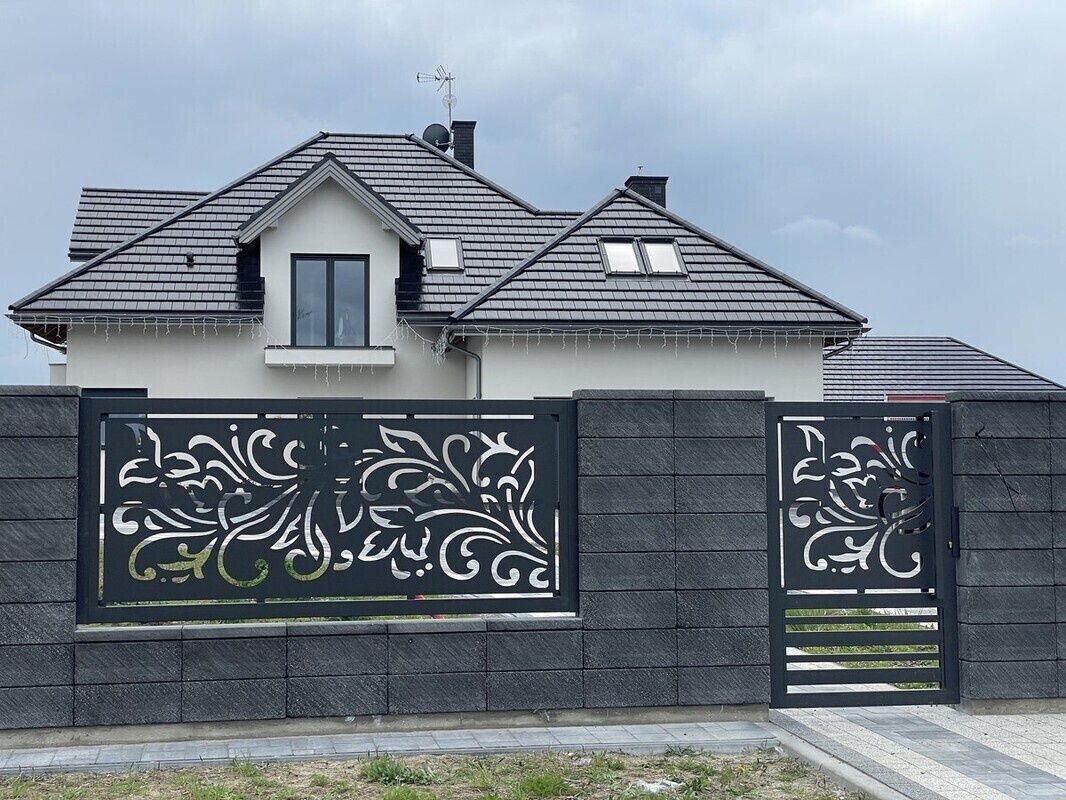 Przęsła ogrodzeniowe CNC ogrodzenie