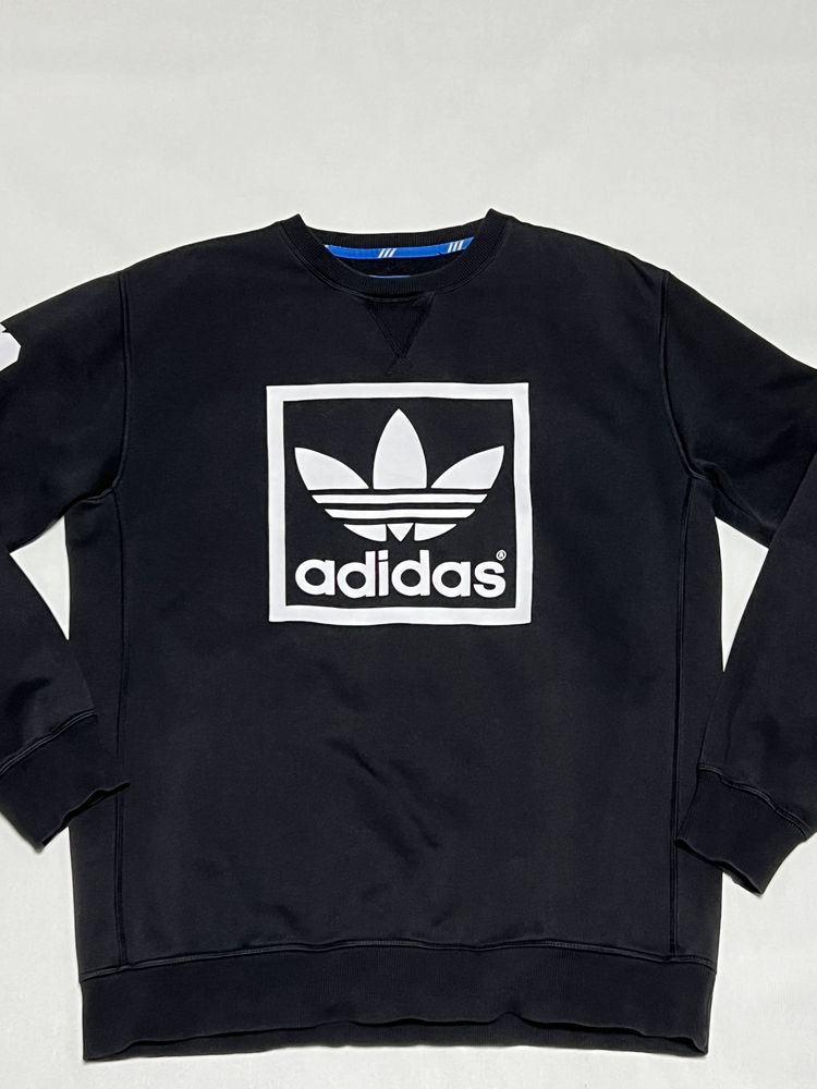 Світшот Adidas originals (оригінал, кофта, big logo)