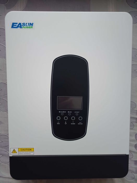 Гібридний сонячний Інвертор чистий синус Easun 24в 48в 220в 3-6кВт