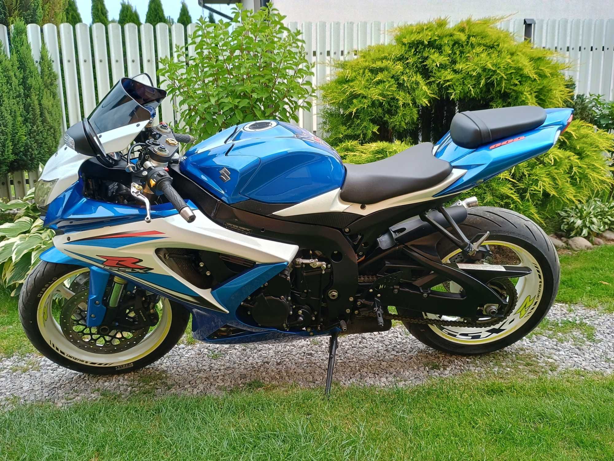 Suzuki GSX-R 600 niski przebieg rejestracja 2011