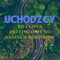 Uchodźcy z Ukrainy/po 1 lipca przyjmujemy/безкоштовне проживання