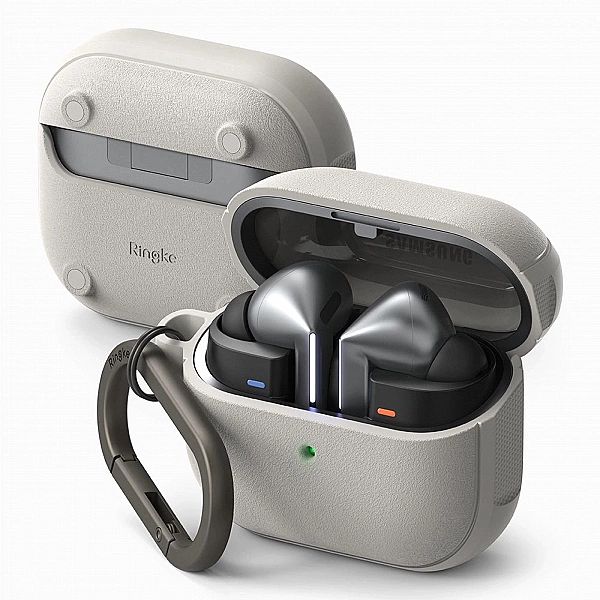 Etui Ringke Onyx MagSafe na Samsung Galaxy Buds 3 / 3 Pro - szary