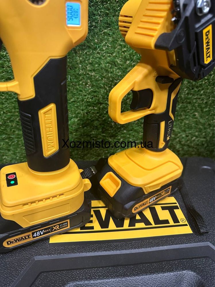 Набір 2в1 АКБ DeWalt 48V (Секатор DCMPP540P1 + пила DCM190HN