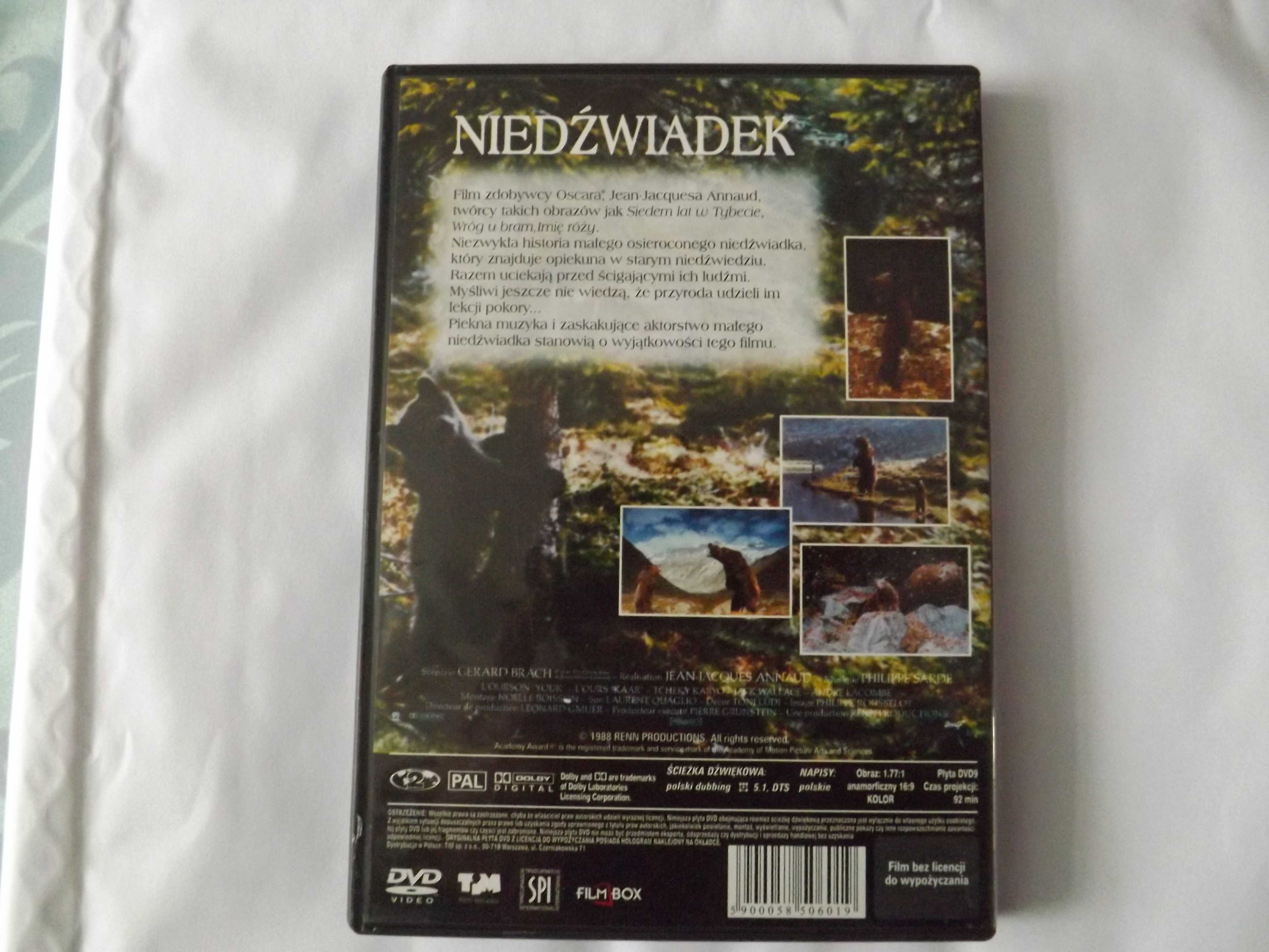 Niedźwiadek - potęga dzikiej przyrody dvd film