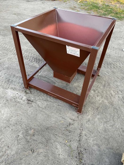 Kosz zasypowy, kosz przyjęciowy, bufor, paczkarka, zasobnik, separator