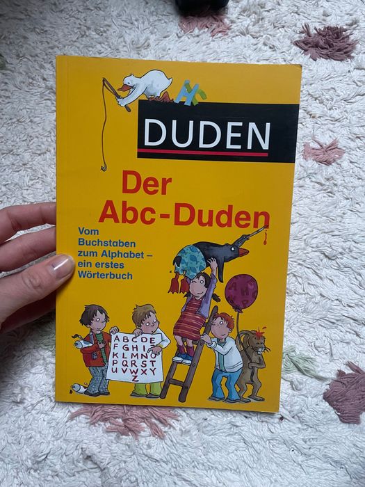 Der ABC Duden książka dla dzieci w języku niemieckim słownik obrazkowy