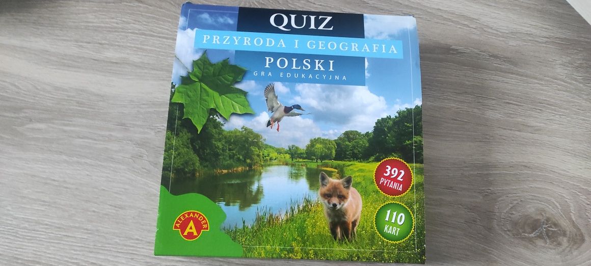 Quiz przyroda i geografia Polski Alexander plus gratis