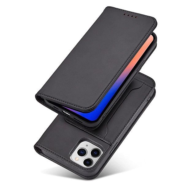 Magnet Card Case etui do iPhone 12 Pro pokrowiec portfel na karty kart