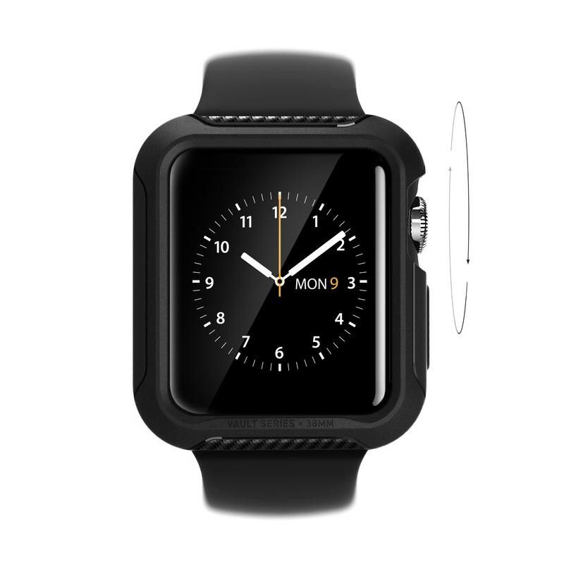 Etui Caseology Apple Watch 2 38mm Vault Black