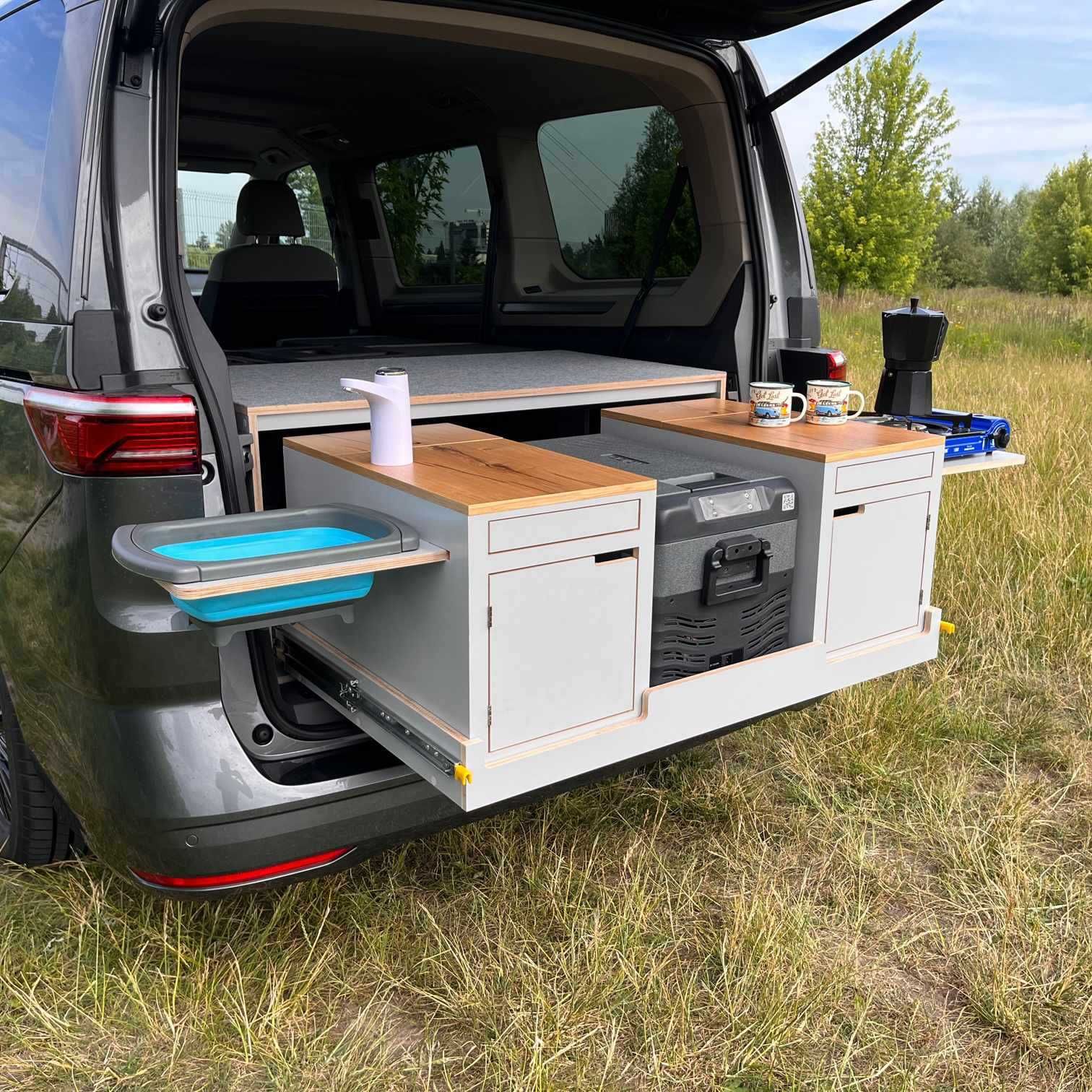 Box kempingowy Zabudowa campingowa VW Nowy Multivan Multivan T7