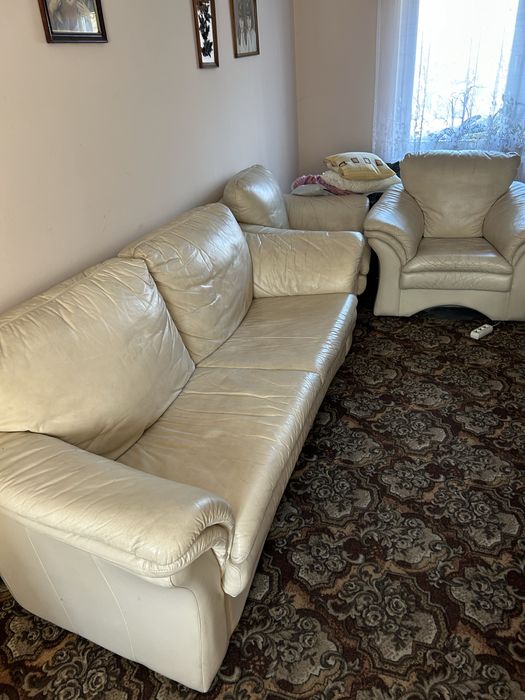 Sofa wypoczynek fotele 2 szt.