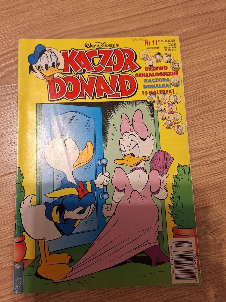 Kaczor Donald komiks 11/1996 Egmont