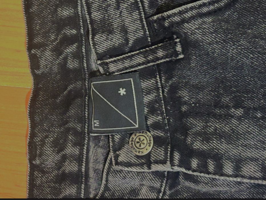 Spodnie kamuflage czarne