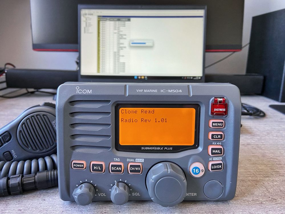 Radiotelefon morski ICOM IC-M504 VHF DSC