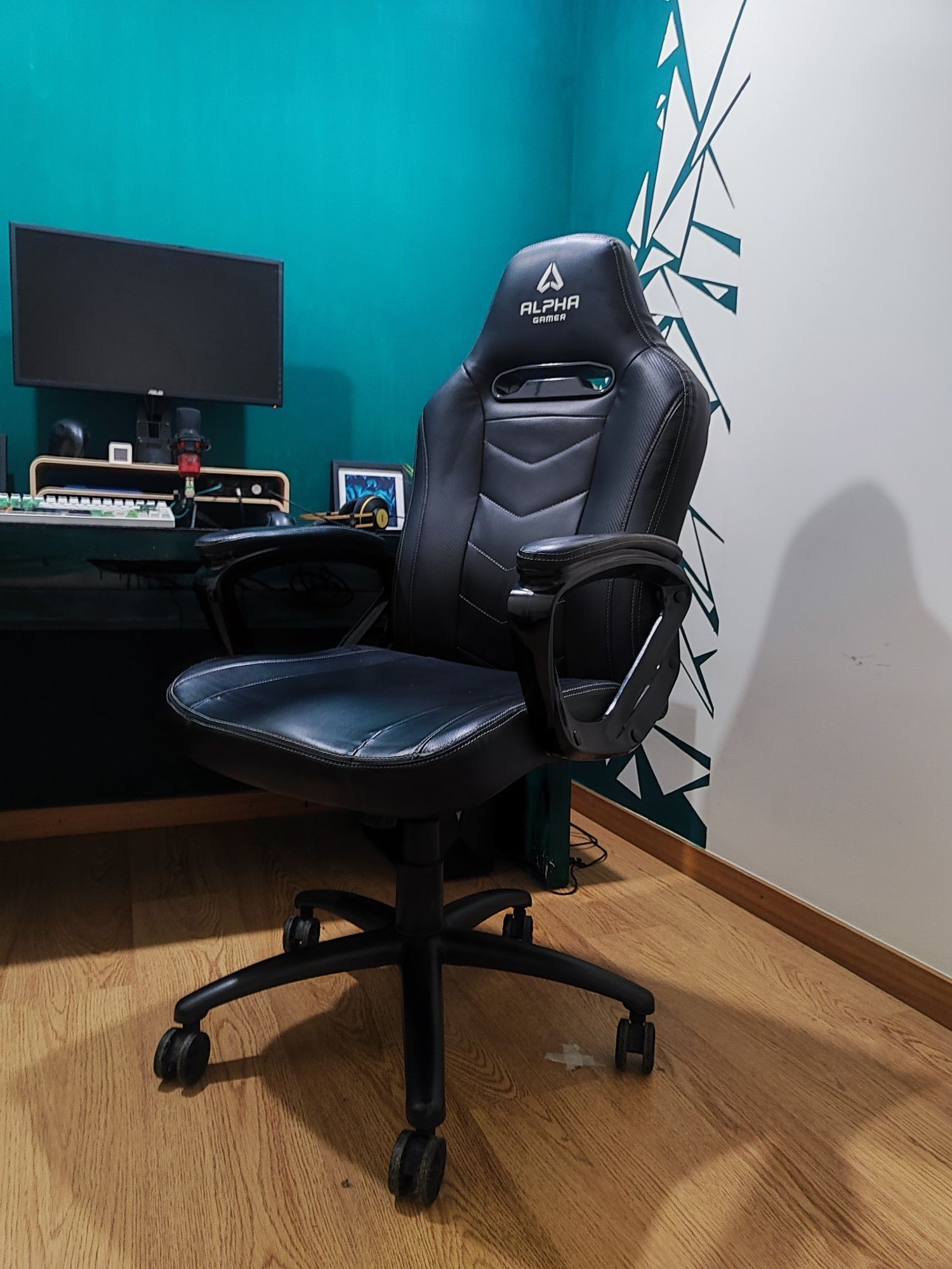 Cadeira Gaming Alpha Kappa | Preto