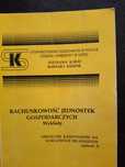 Rachunkowość Jednostek Gospodarczych. Wykłady W. Kabat, B.Kumor