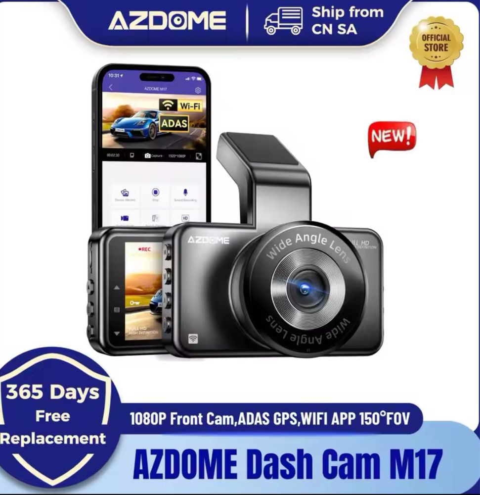 Видеорегистратор Azdome M27 и M200