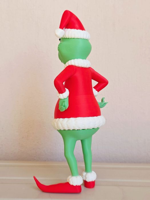 Грінч 50 см | Велика 3D фігура | Святковий декор | подарунок