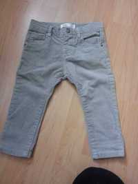 zara baby boy spodnie 80