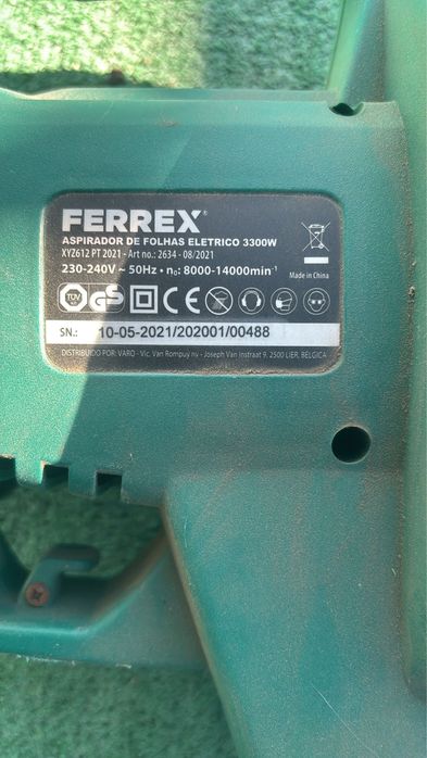 Aspirador e soprador de folhas