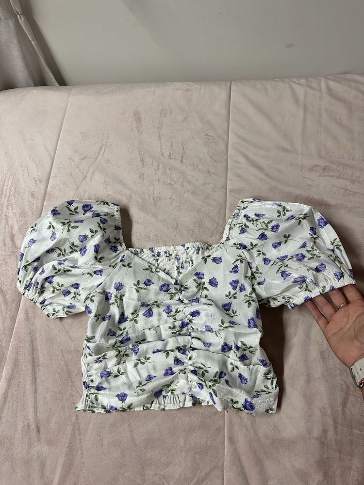 Camisola manga balao