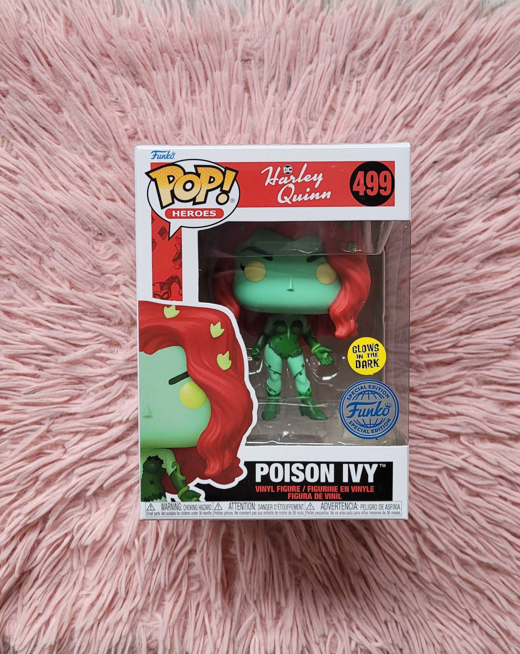 Figurka Funko POP! POISON IVY Harley Quinn Glows In The Dark GITD #499