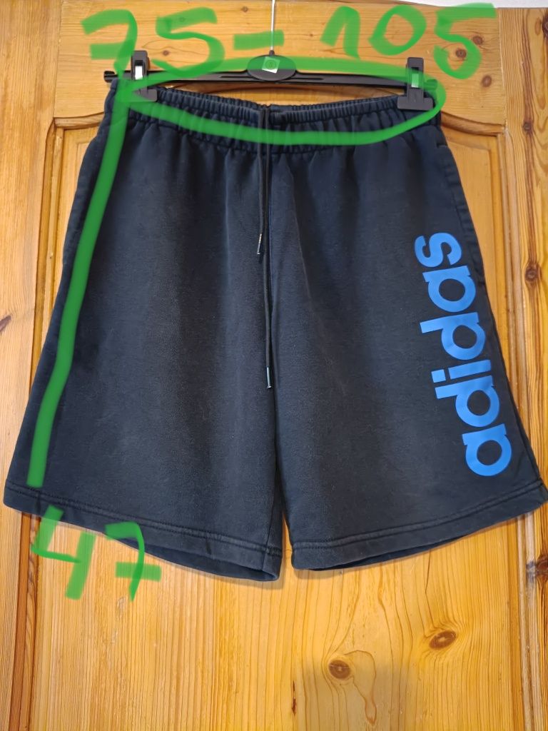 Spodnie krótkie/szorty bawełniane Adidas L...
