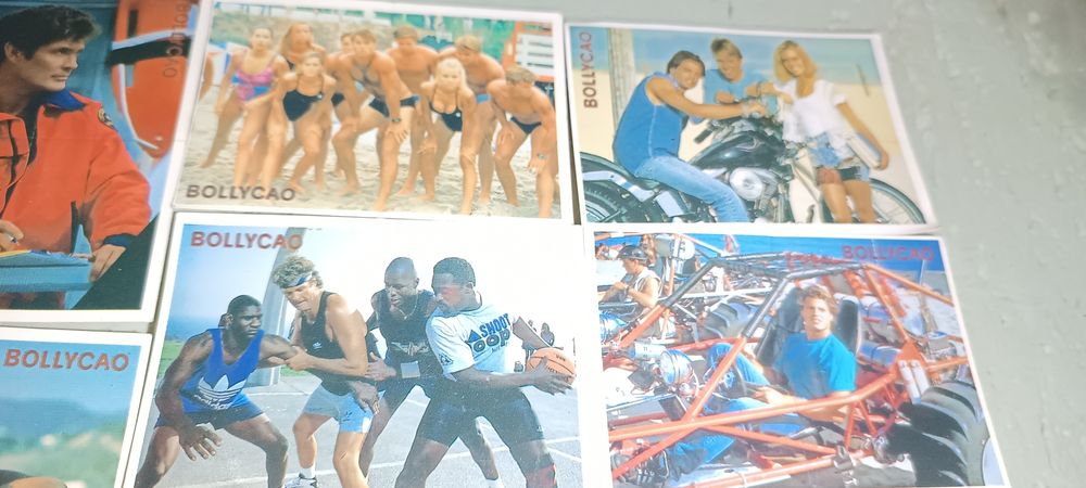 6 cromos bollycao panrico marés vivas de 1993