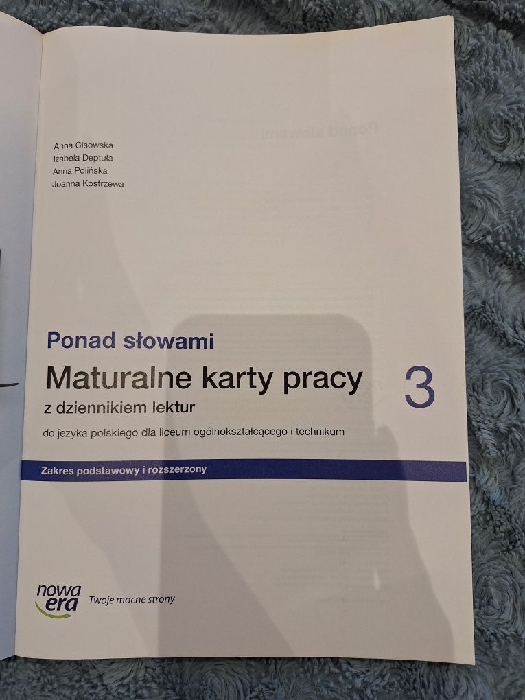 Maturalne karty pracy- ponad słowami 3