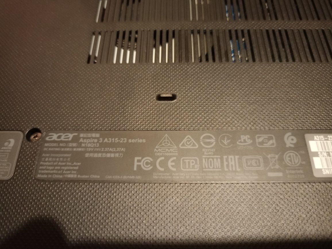 Laptop Acer Aspire 3 15,6"