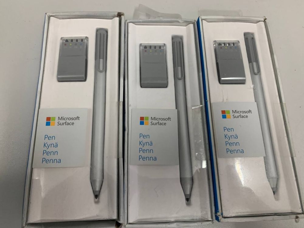 Стилус Microsoft Surface Pen для Surface Pro 7 6 5 4 3 Book Platinum