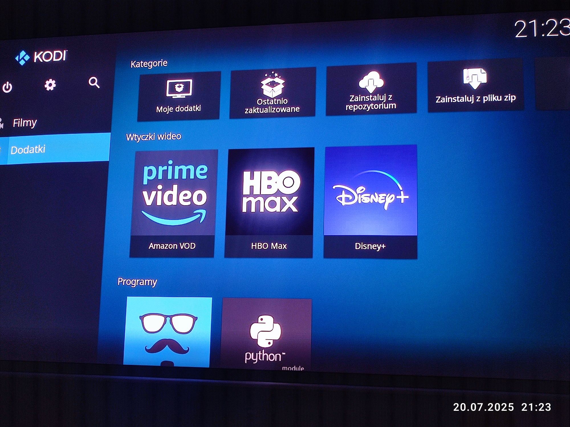 Projektor 4K Hisense Vidda C2Pro + Tv Stick 4k czytać opis
