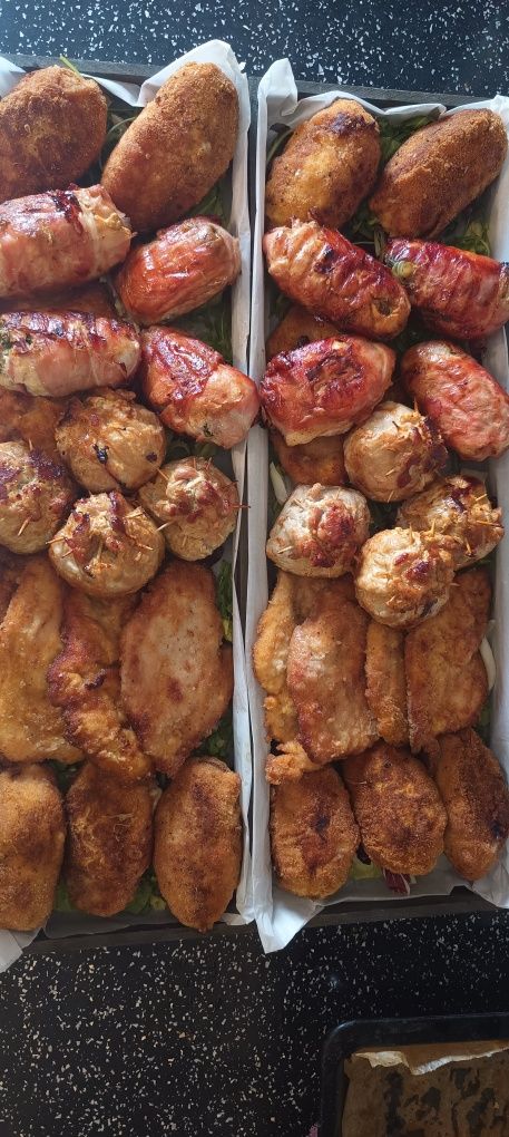 Catering,Zimne płyty, koryta ,gołąbki , krokiety.