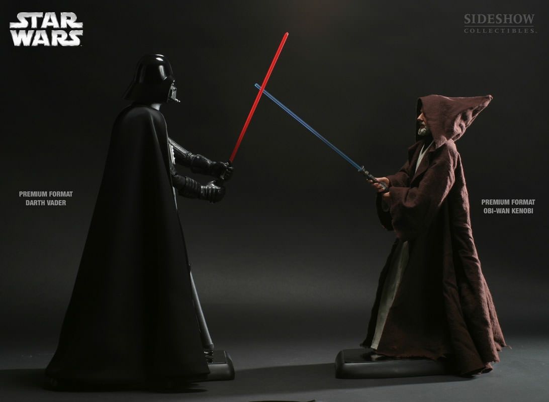 Sideshow Darth Vader / Obi-Wan Kenobi Premium Format