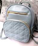 Mochila Azul Claro "RF" (Nova, com etiqueta)