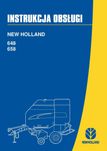 New Holland Instrukcja obsługi NH 648 NH 658 prasa