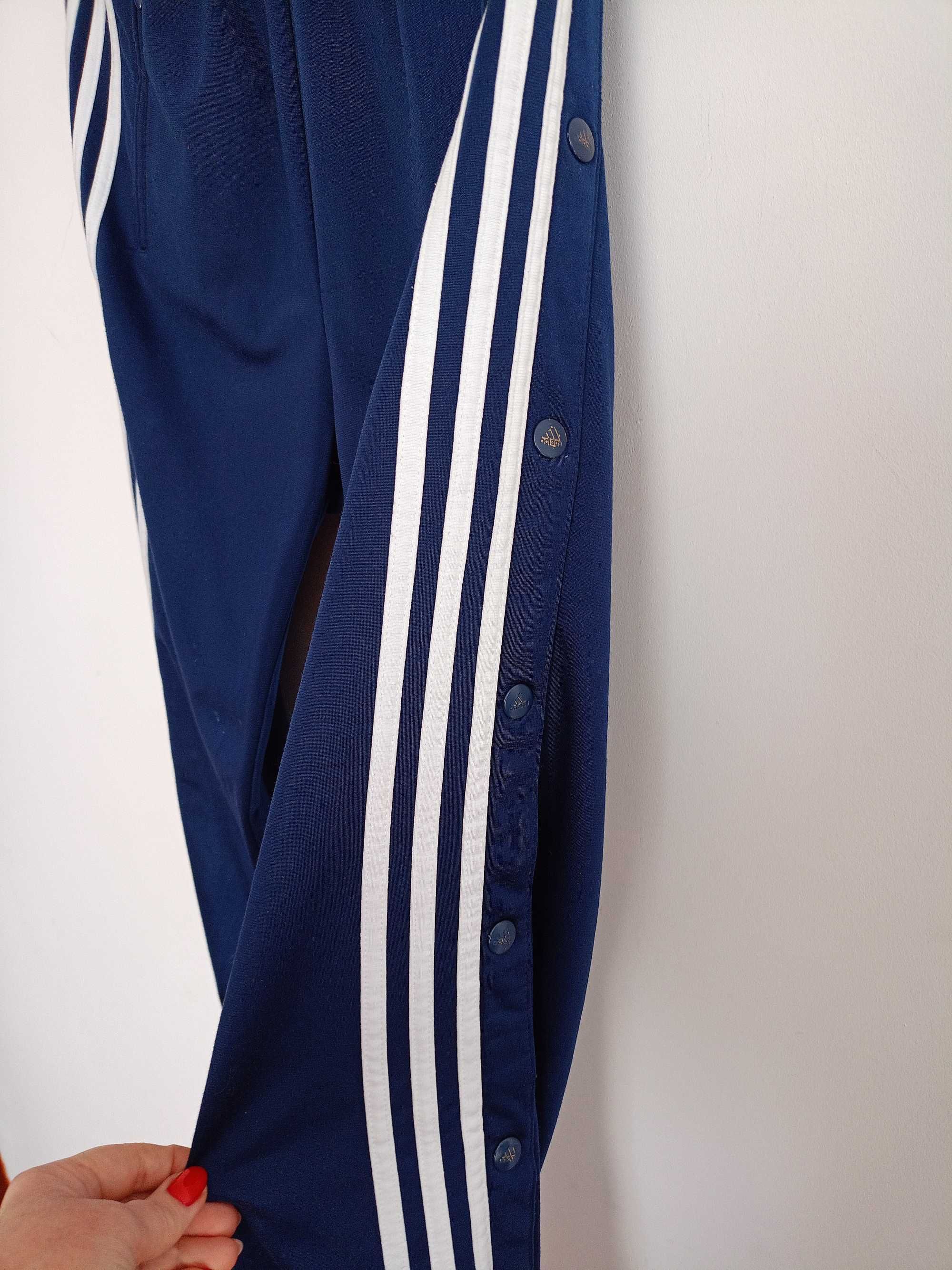 Adidas спортивные штаны на кнопках Винтаж 90-х г.г.,  S-M