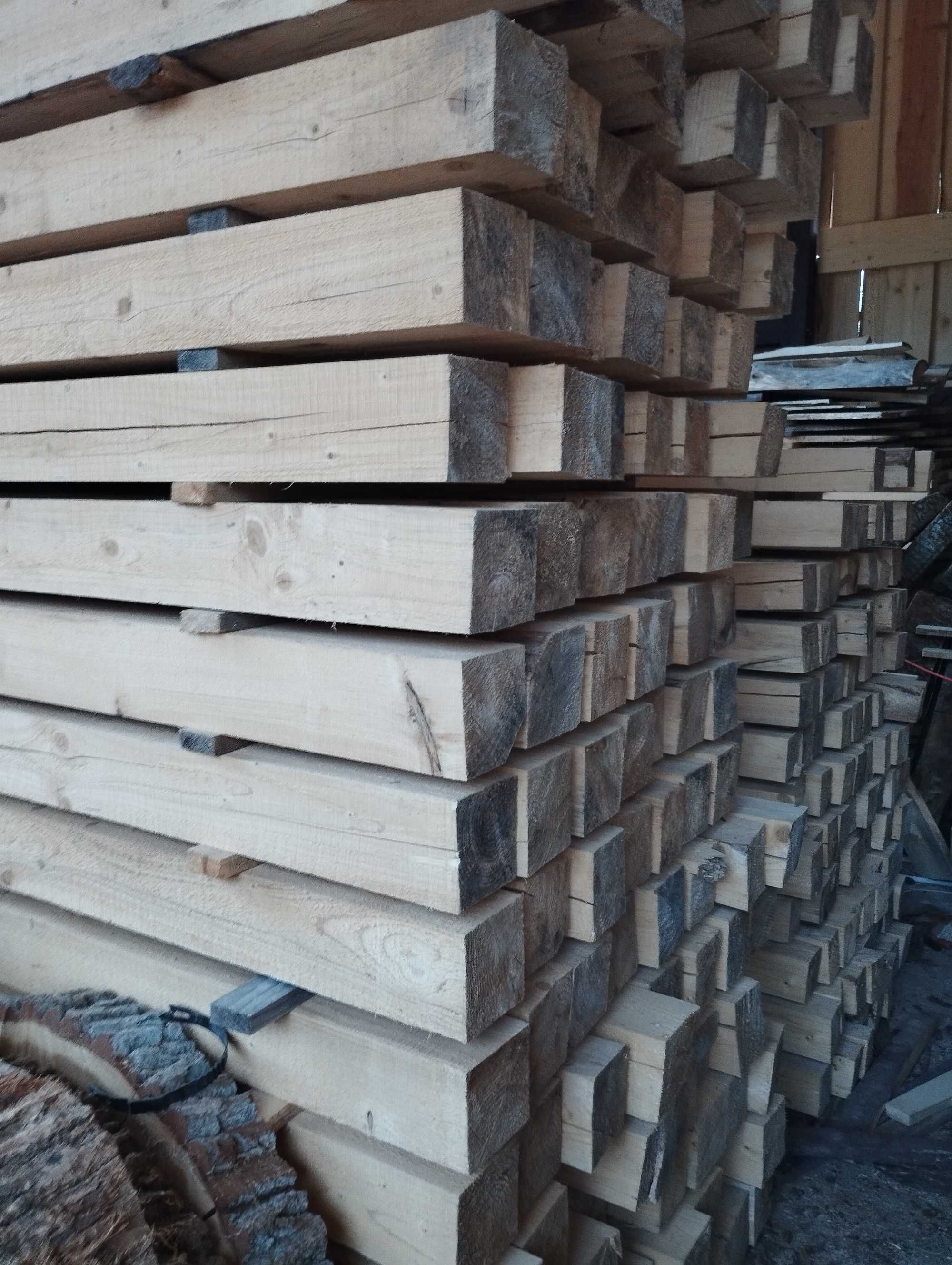Drewno konstrukcyjne tarcica balik-deski-dąb-jesion o,55m