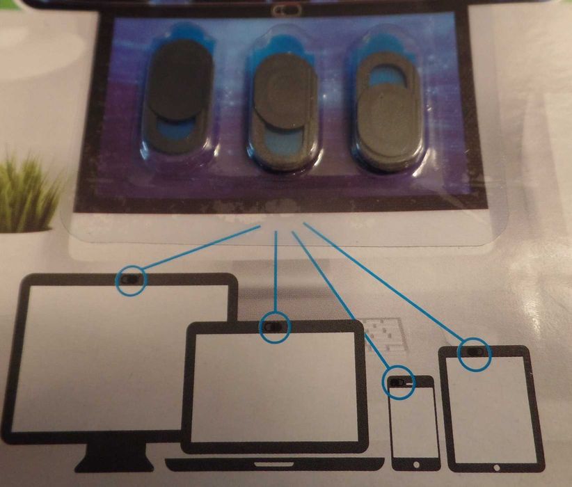 3 tampas proteção de privacidade (931)