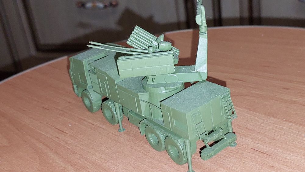 3д модель зі смоли Панцирь с1 ,маштаб 1.87