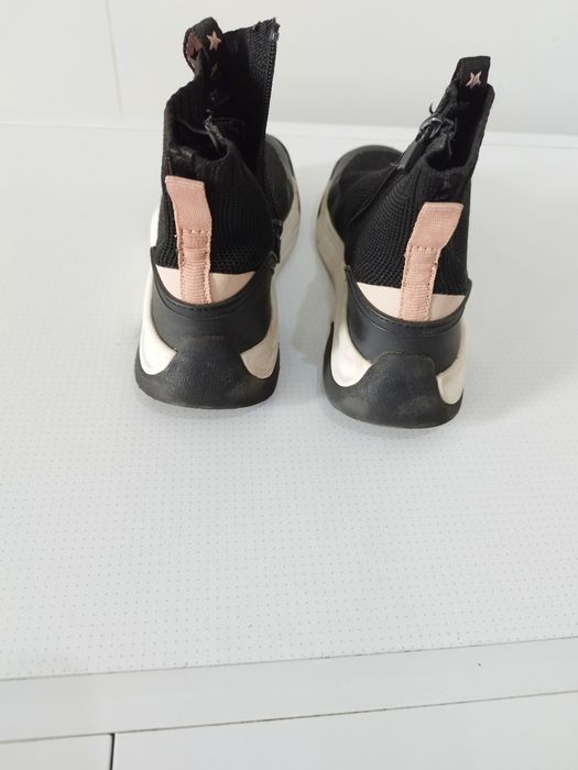 Botki 29 Zara dla dziewczynki, jesień, czarne