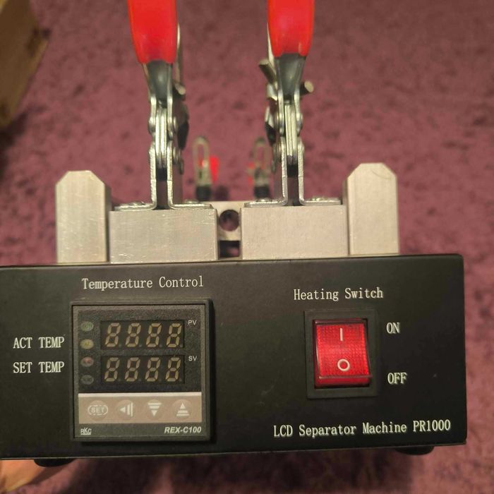 Maquina separadora telemóvel LCD PR 1000 - Set completo