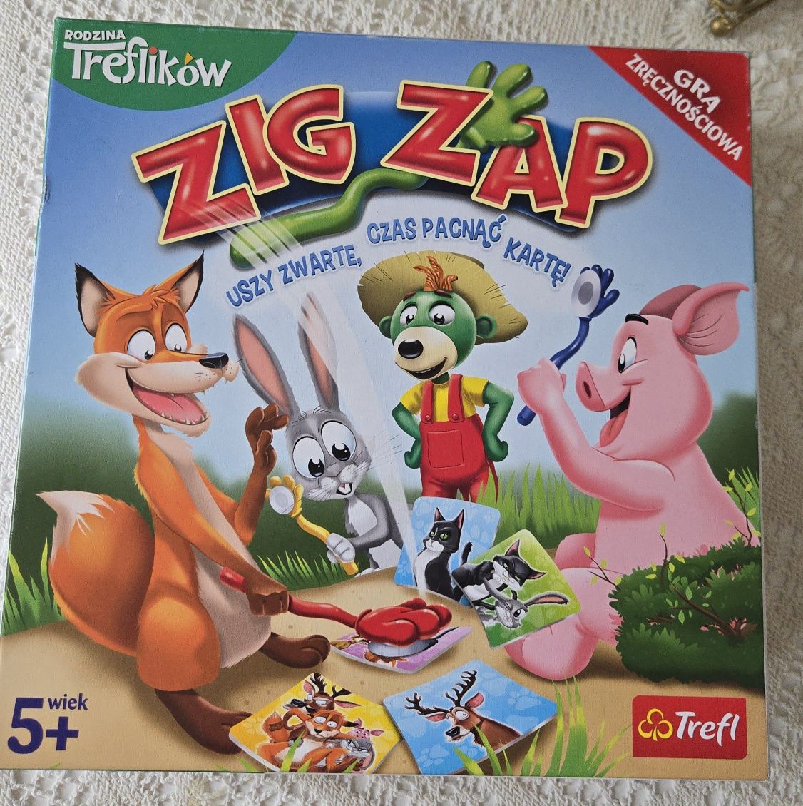 Gra Zig Zap Trefl gra rodzinna