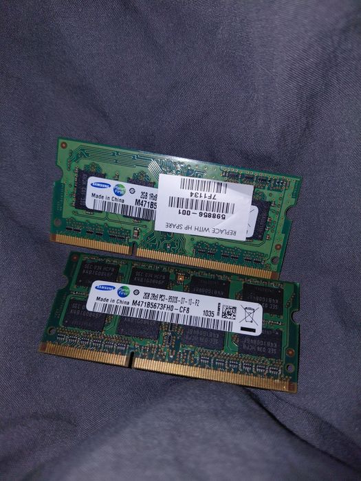 Ram ddr3 [x2] 2gb do laptopów